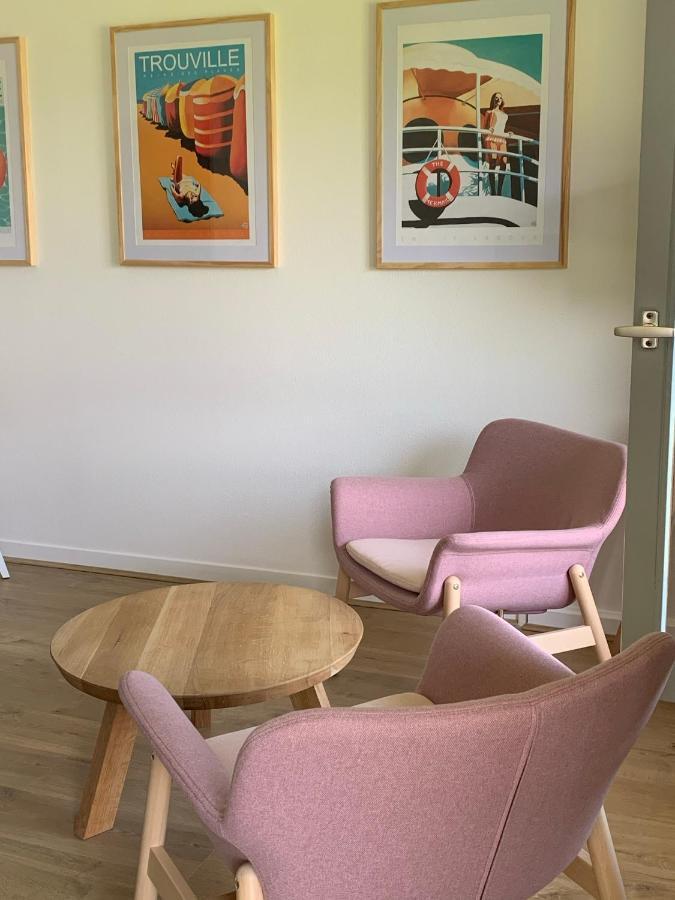 L'Appartement Vue Mer De La Villa Des Rosiers - Trouville Sur Mer Екстериор снимка