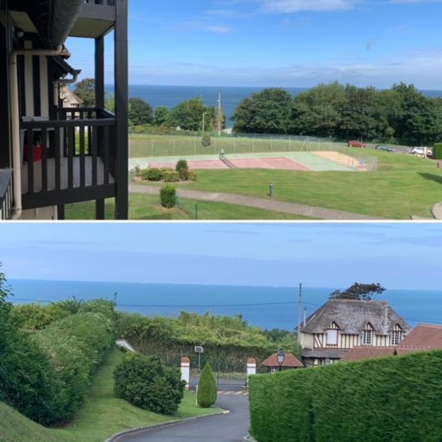 L'Appartement Vue Mer De La Villa Des Rosiers - Trouville Sur Mer Екстериор снимка